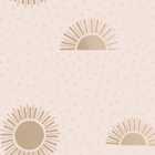 Holden Decor Sunbeam Pink Wallpaper