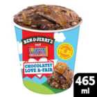 Ben & Jerry's A Chocolate Love A-Fair Sea Salt Caramel Ice Cream Tub 465ml