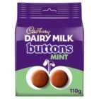 Cadbury dairy milk chocolate buttons mint 110g
