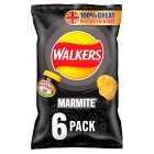 Walkers Marmite Multipack Crisps, 6x25g