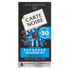 Carte Noire Decaf Aluminium Nespresso Compatible Capsules 30 per pack