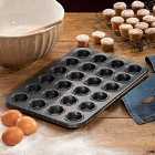Hairy Bikers 24 Cup Mini Muffin Pan - Red