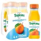 Tropicana Pure Smooth Orange Fruit Juice Multipack 4 x 250ml