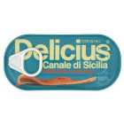 Delicius Strait of Sicily Anchovy Fillets in Olive Oil 28g