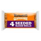 Warburtons Gluten Free Seeded Rolls 4 per pack