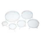 KitchenCraft Silicone Stretchable Lids Set of 6