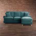 Lowa Right Hand Corner Chaise Sofa Manhattan Emerald