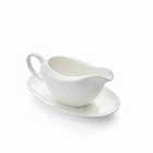 Royal Worcester Serendipity Gravy Boat And Stand Boxed Set