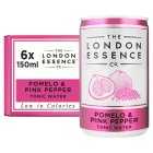 London Essence Pomelo & Pink Pepper Tonic Water Cans, 6x150ml