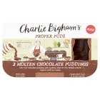 Charlie Bigham's Chocolate Molten Puddings, 2x100g