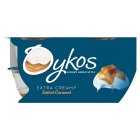 Oykos Luxury Salted Caramel Greek Yogurt Dessert, 4x110g