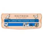 Waitrose Eggs British Blacktail Free Range Large, 12s