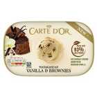 Carte D'Or Vanilla & Brownies Ice Cream Dessert Tub 900ml