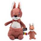 Allezou The Kangaroo Mum And Baby - Terracotta