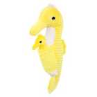 Papadou The Seahorse Dad And Baby - Yellow