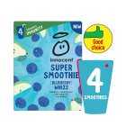 Innocent Kids Super Smoothie Blberry, Apple, Pear, 4x150ml
