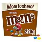 M&M's Chocolate More To Share Pouch 220g