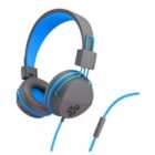Jbuddies Studio Kids Wired Headphones - Grey/Blue