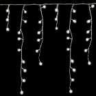 The Christmas Workshop 2000 Bright White Icicle Christmas Lights For Indoor Or Outdoor Use