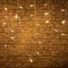 The Christmas Workshop 2000 Warm White Icicle Christmas Lights For Indoor Or Outdoor Use