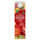 Morrisons Clementine, Blood Orange & Cranberry Juice 1L