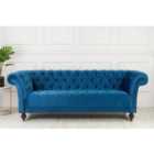 Birlea Chester 3 Seater Sofa Midnight Blue