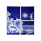 ENER-J Colour Changing And Dimmable Sky Cloud Led Panels 60X60cm 40W 3D Effect (set Of 4 With Remote)