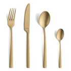 Amefa Manille Gold 16pc Cutlery Set