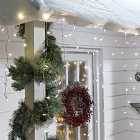 The Winter Workshop - Snowing Icicles - 480 LEDs - Cool White