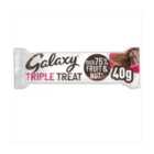 Galaxy Triple Treat Fruit, Nut & Chocolate Snack Bar 40g