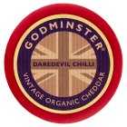Godminster Vintage Organic Daredevil Chilli British Cheddar Cheese, 200g