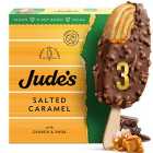 Jude's Salted Caramel Plant Based Sticks 3 x 80ml