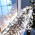 The Winter Workshop - Cluster Lights - 3000 LEDs - Warm White/Cool White