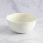 Scalloped Edge Porcelain Cereal Bowl