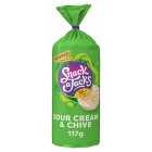 Snack a Jacks Sour Cream & Chive, 117g