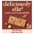 Deliciously Ella Gluten Free & Vegan Hazelnut Oat Bars, 3x50g