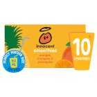 Innocent Kids Orange, Mango & Pineapple Childrens Fruit Smoothies Large Multipack, 10x150ml