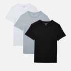 Lacoste Three-Pack Crewneck Cotton-Jersey T-Shirts