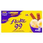 Cadbury Flake 99 Chocolate Mini Bars 14 Per Pack 14 x 8.25g