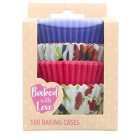 Baked With Love Floral Cup Cake Cases