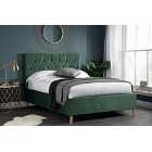 Birlea King Loxley Ottoman Bed Green