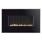 Focal Point Fires 2.6kW Piano Flueless Gas Fire - Black