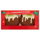 Morrisons Christmas Pudding Dog Biscuit 2 Pack 120g