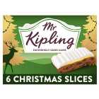 Mr Kipling Christmas Slices 6 per pack