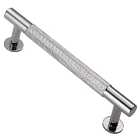 Carlisle Brass FTD700BCP Knurled Cabinet Pull Handle - 128mm - Polished Chrome