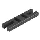 DuraPost Black Capping Rail Packer - 60mm - Pack of 10