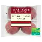 Waitrose Red Delicious Apples, 4s