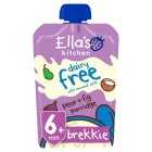 Ella's Kitchen Dairy Free Pear + Fig Porridge Brekkie, 100g