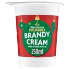 Morrisons Pourable French Brandy Cream 250ml