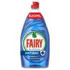 Fairy Antibacterial Washing Up Liquid Eucalyptus 820ml